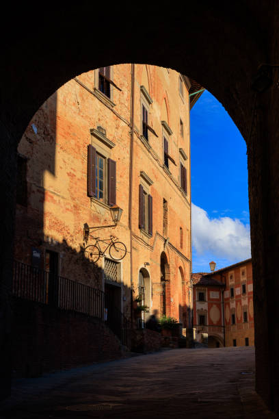 istock Italian Tuscan town street 1928385695