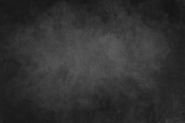 istock Black background texture, old vintage chalkboard illustration, antique industrial black background with distressed grunge textured pattern 1928633393
