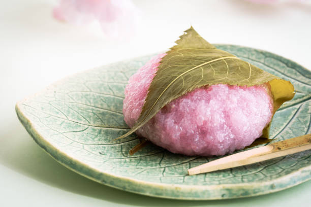 istock Sakuramochi. Japanese spring sweets. 1928693189