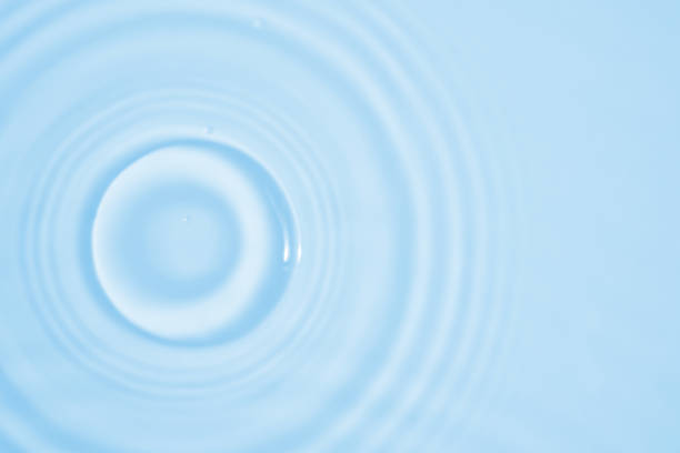 istock Abstract transparent water shadow surface texture natural ripple on blue background 1928700493