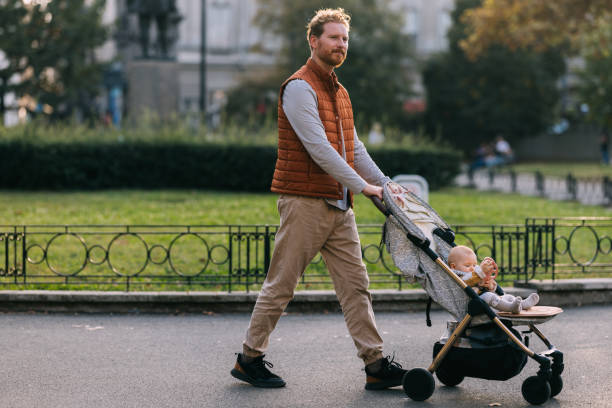 istock Park Promenade with Dad 1928702044