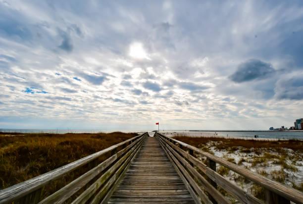New Years Day on the Beach, Alabama Point, Perdido Pass, Orange Beach, Alabama