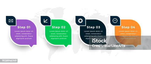 Stylish Corporate Infographic Workflow Chart Template For Data ...