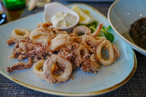 fried squid