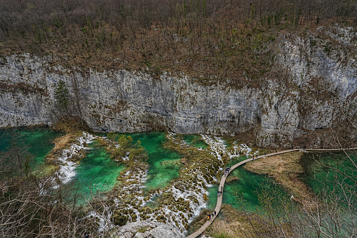 Panoramic view Carezza Lake  - Trentino Alto Adige - Italy