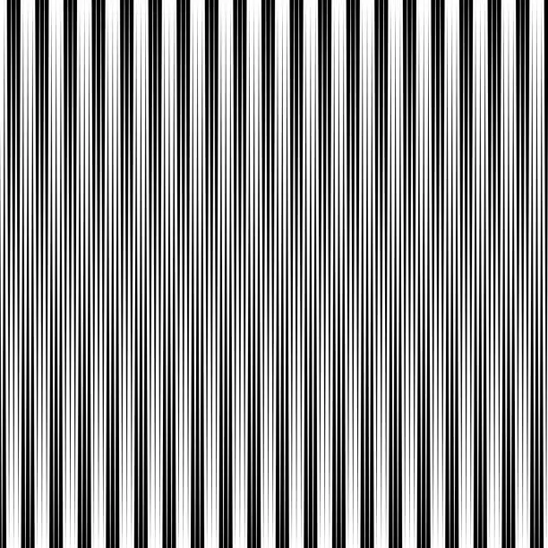 Vector illustration of Many vertical fading pattern of lines i.e. slim triangles