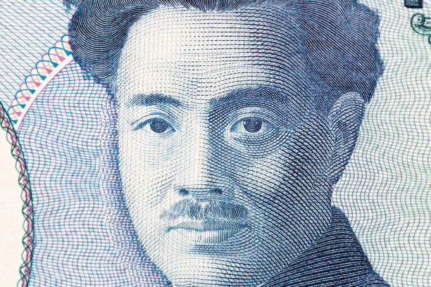 istock Hideyo Noguchi a closeup portrait from Japanese money 1929355986