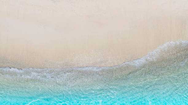 istock Beach Wave water in the Tropical summer beach with  sandy beach background 1929427426