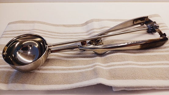Metal kitchen tools, ıce cream spoon