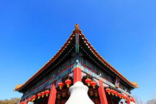 Eaves of ancient Chinese Architecture