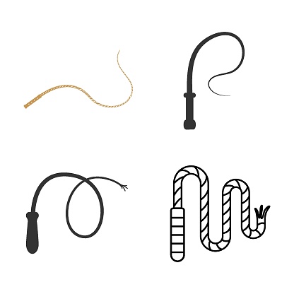 Whip icon,vector illustration template design