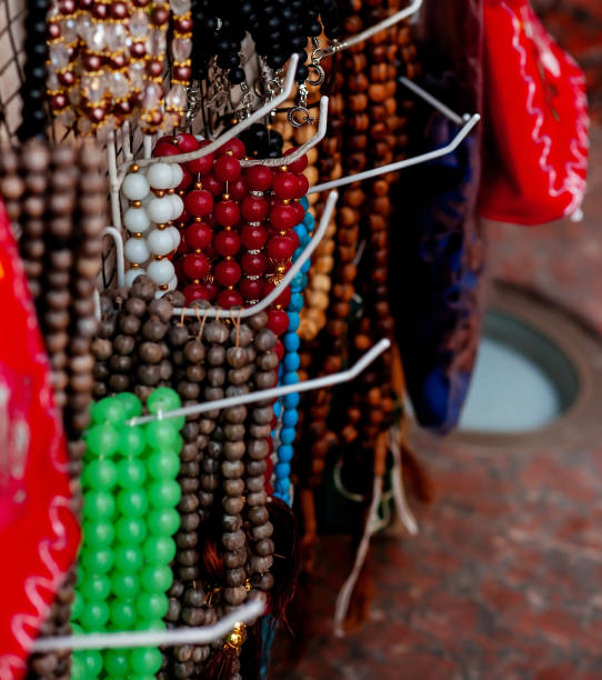 istock Prayer beads in store, closeup. Mosque, islam 1929564800