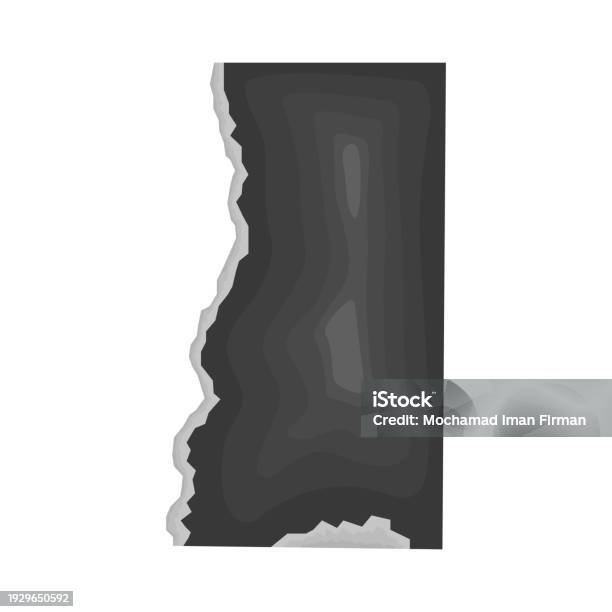 K Paper Rip Ripped Paper Stock Illustration - Download Image Now - Advertisement ...