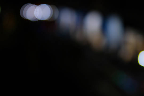 Background Photography. Textured Background. Abstract Defocused Blurred Backgrounds of sparkling light at night. Sparkling lights on a dark background. Bandung, Indonesia