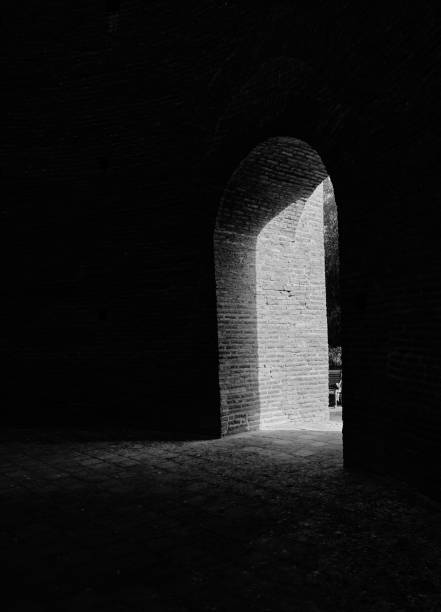 istock black and white photo. Light coming inside. 1929814192
