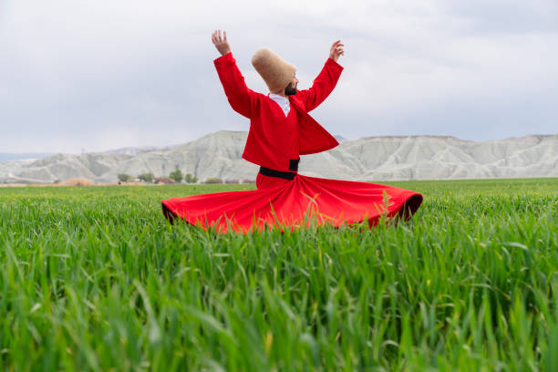 istock sufi whirling (Turkish: Semazen) is a form of Sama or physically active meditation which originated among Sufis. 1929880721