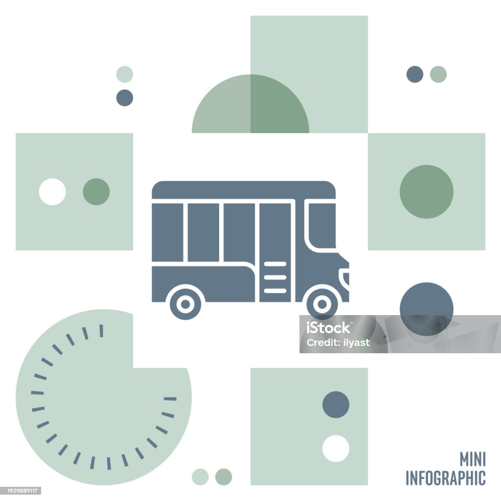 Mini Bus Infaq Bus Mini Infographic Design Stock Illustration - Download Image Now ...