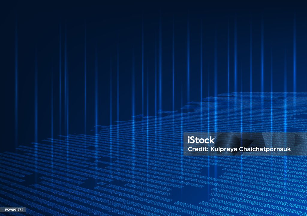 Abstract Background Technology Numeric Code For Writing Software With ...