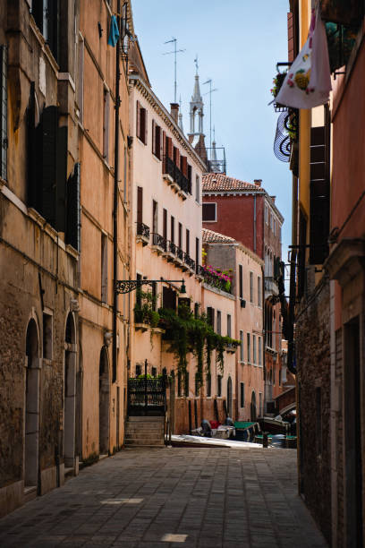 istock Venetian Windows and buildings 1929964685