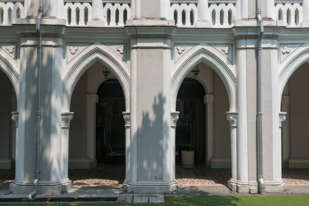 CHIJMES interior architecture for wedding and shopping, Singapore