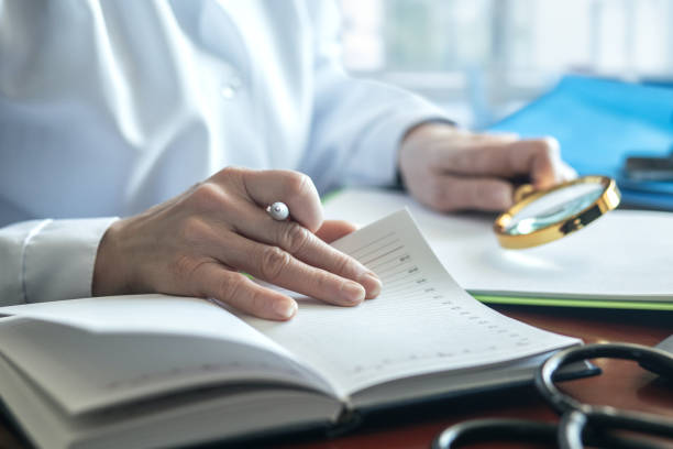 istock The doctor is studying medical history. 1929987945