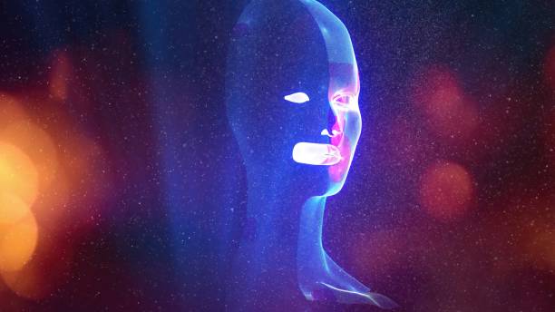 istock Abstract portrait of an humanoid representing artificial Intelligence and generative AI 1930088497