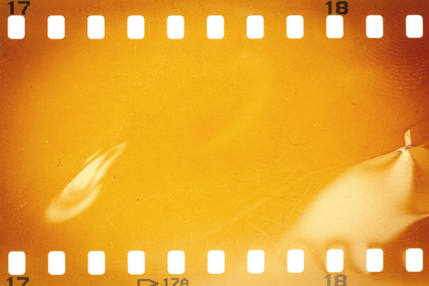 istock Dusty and grungy 35mm film texture or surface 1930113640