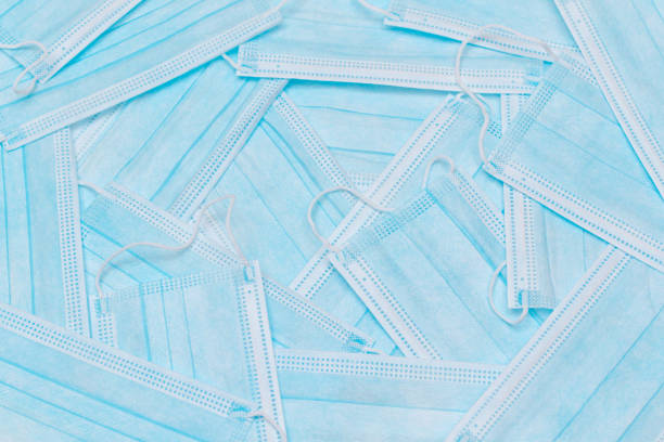 istock Blue Disposable Medical Face Masks 1930261707