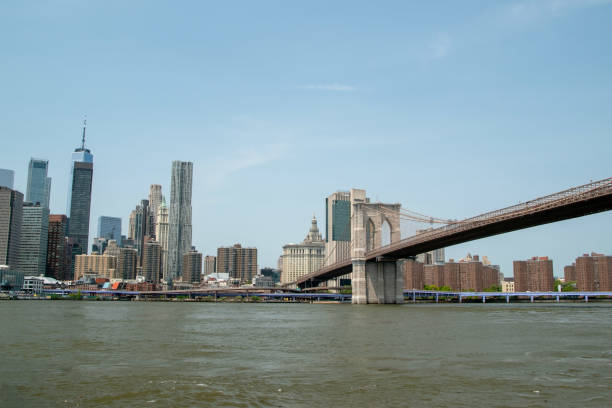 The Brooklyn Bridge is an iconic suspension bridge located in New York City, connecting the boroughs of Manhattan and Brooklyn. It is a symbol of the city's architectural and historical significance, offering breathtaking views of the skyline and the East River.