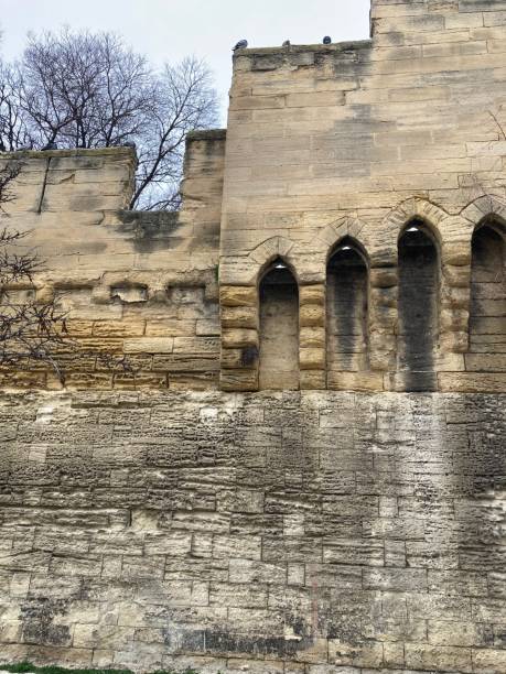 istock Rampart wall enclosing a city 1930350828