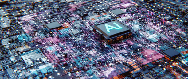 istock Next gen Ai assisted CPU with motherboard 1930356976