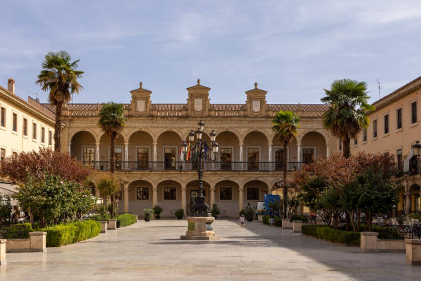 istock Town square in Guadix, Spain 1930360147