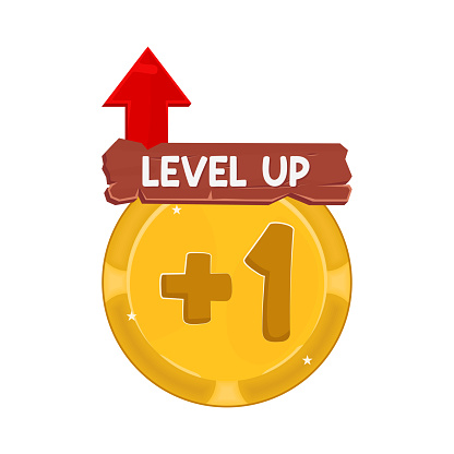 level up badge