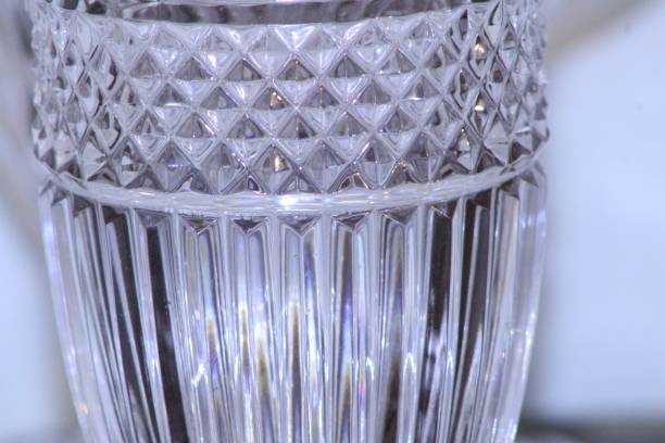istock Crystal Stemware Dinning Glass Set Close Up In A Display. 1930553366