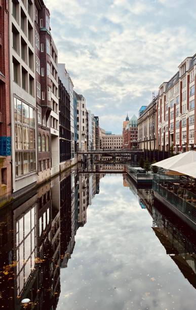 istock Hamburg city canal 1930576194