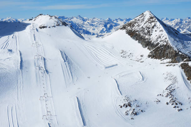 istock Ski slope on the glacier in Hintertux - Austria 1930611356
