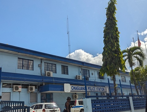 Chaguanas, Trinidad and Tobago - January 9, 2024 - The Chaguanas Police Station which is located in the Chaguanas Borough.