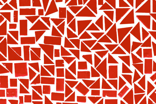 Vibrant color texture. Red brick wall texture.