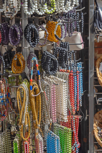 istock Pearls Necklaces Bracelets Rack 1930855510