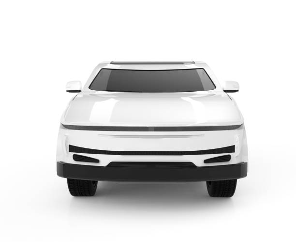 istock White ev car or electric vehicle on white background 1930968982