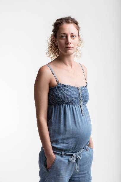 istock Maternity embodied in her confident, joyful stance 1930992107