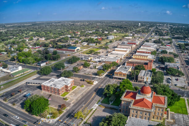 istock Aerial View of Beeville, Texas during Summer 1931079681