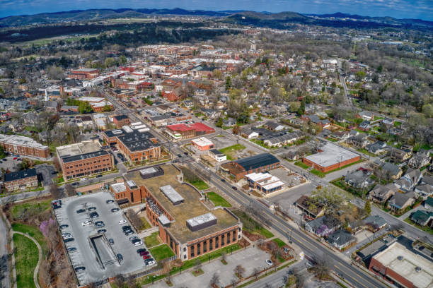 istock Aerial View of Franklin, Tennessee during Spring 1931080841