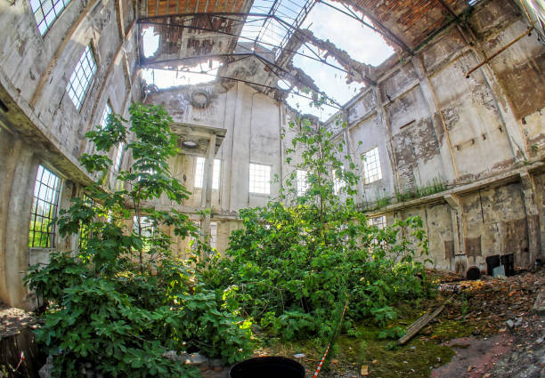 istock Abandoned Old Ruined Industrial Plant 1931094735