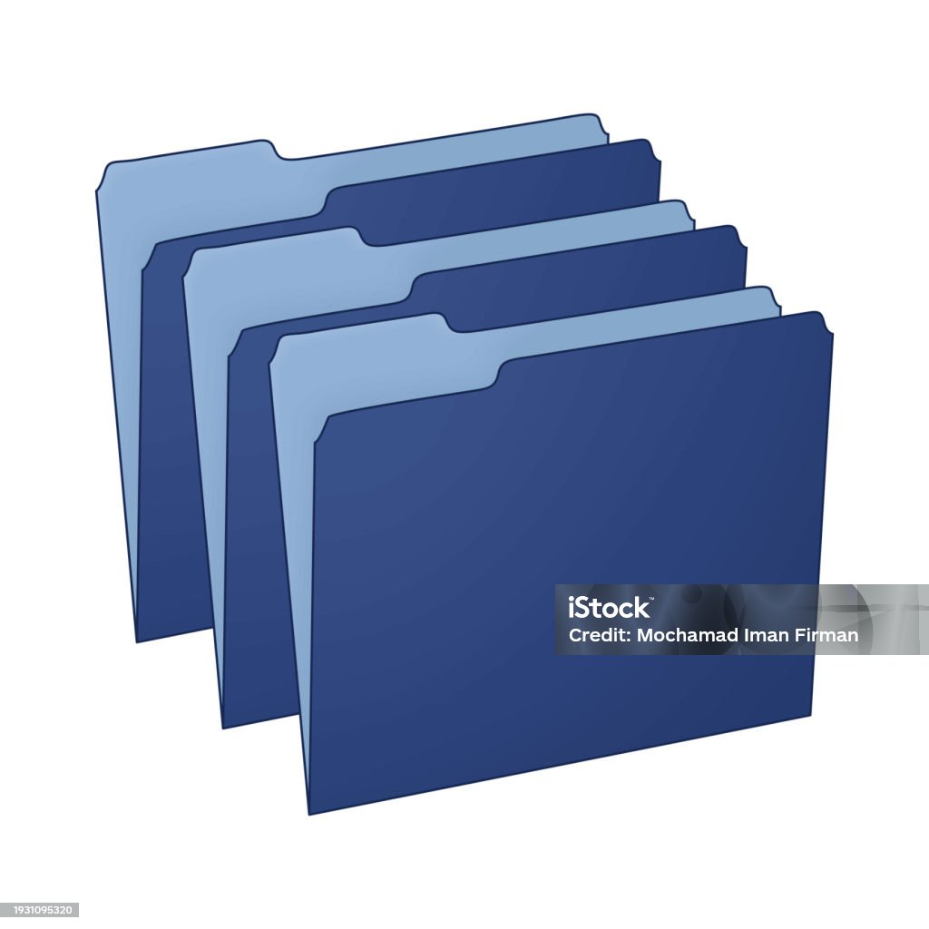 File Folder Stock Folder Stock Illustration - Download Image Now - File Folder ...