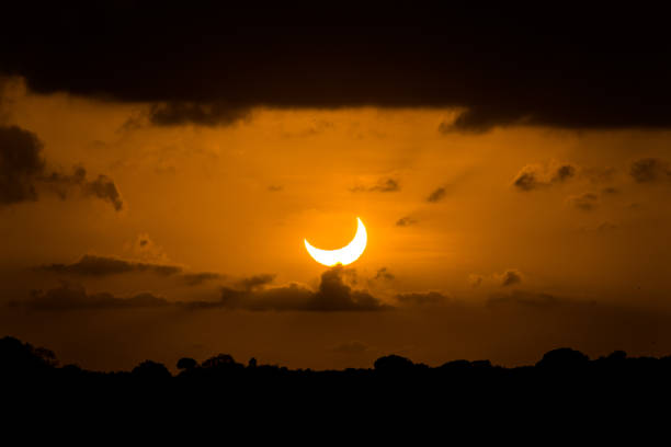 Partial Solar Eclipse of 2023 Seen From Brazil