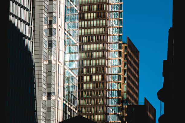 istock Modern office building detail, London 1931105410