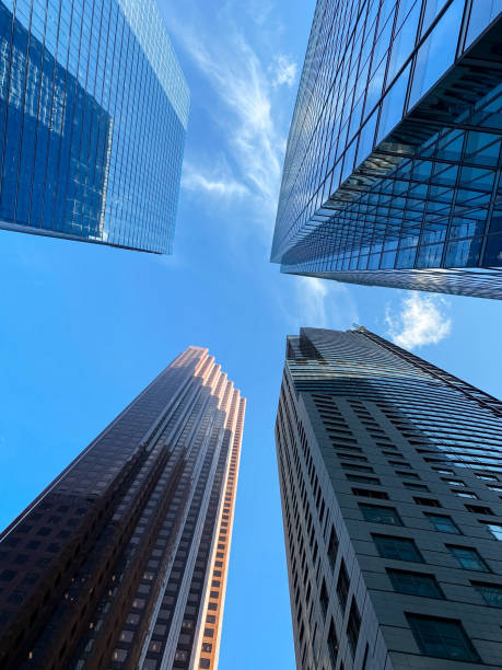 istock Modern skyscrapers against the sky 1931106298