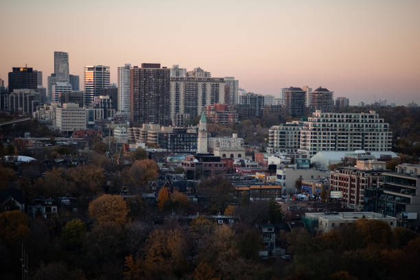istock Evening view of the city 1931121678