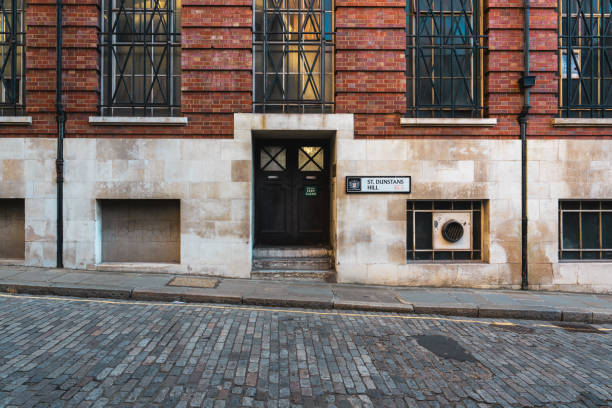 istock Classic architectural wall in London street 1931144155